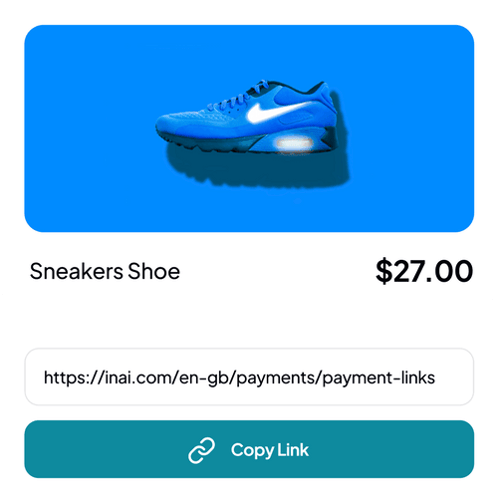 Payment link sharing